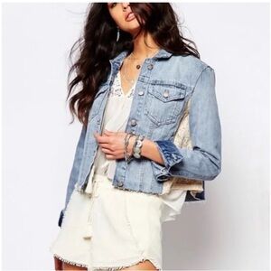 Free People denim jacket